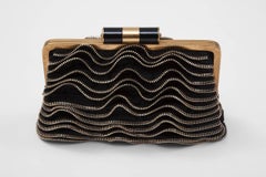 Yves Saint Laurent Satin Silk Muse Clutch