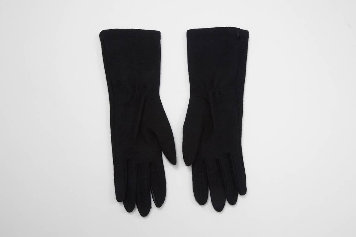 Agnelle - Laine et cuir et gants  Excellent état - En vente à Geneva, CH