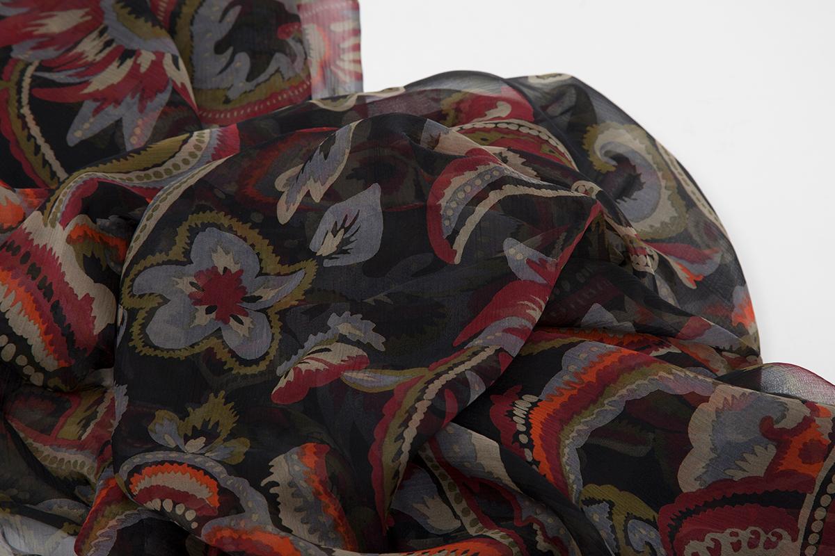 foulard chiffon di seta