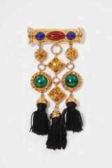 Christian Lacroix Tassels Brooch