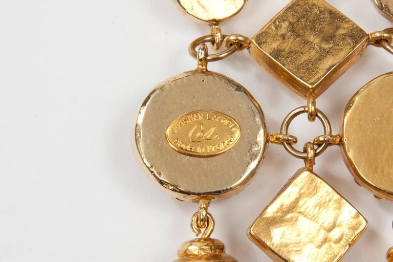 Christian Lacroix Tassels Brooch at 1stDibs