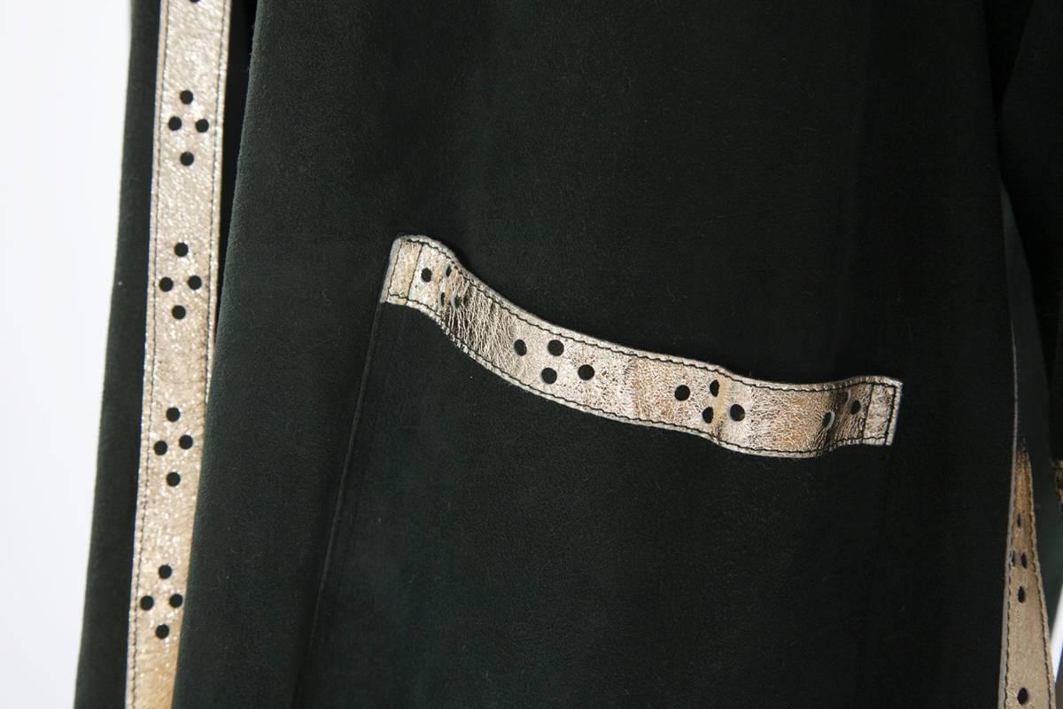 Jean Muir Suede & Leather Jacket 4