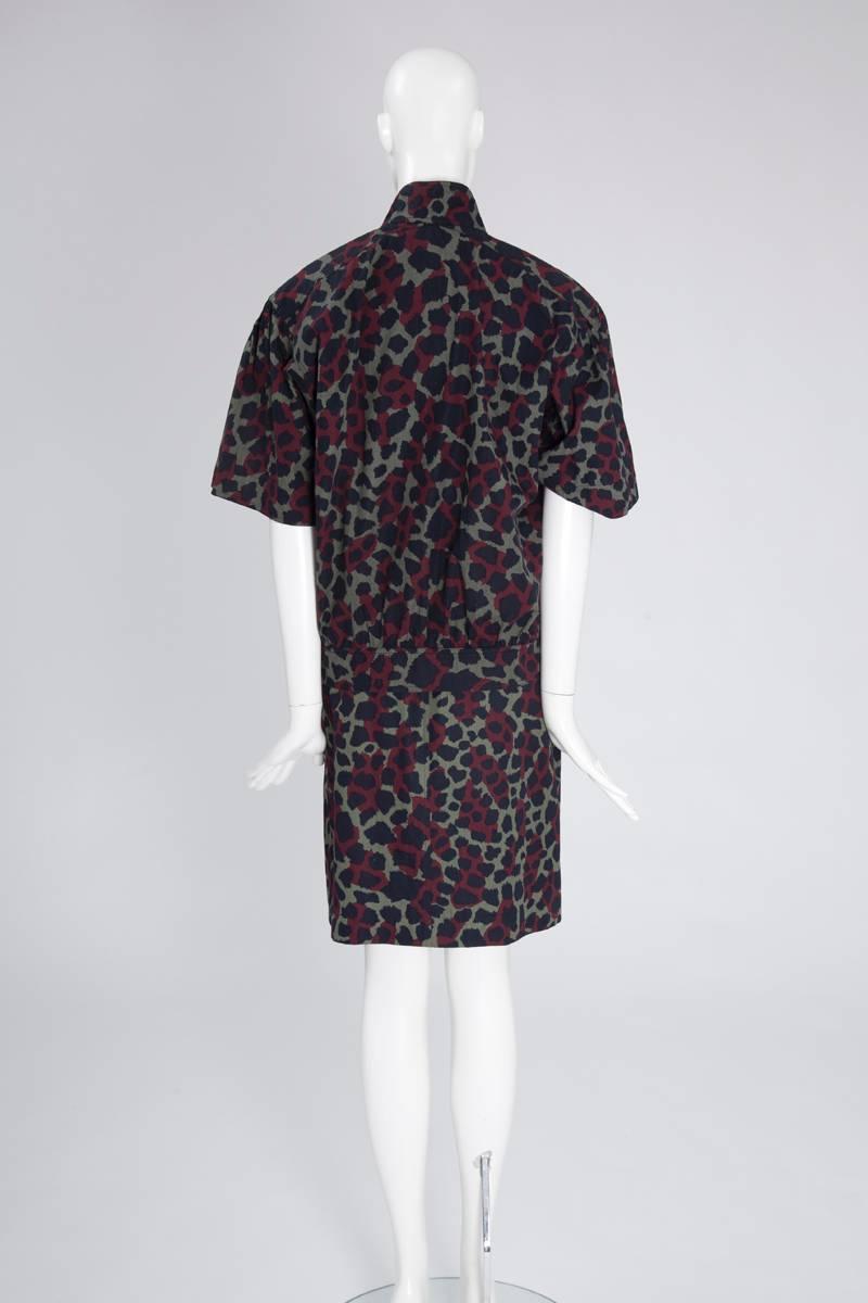 Women's Yves Saint Laurent Leopard Skirt Suit