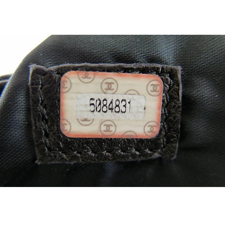 Chanel Black Caviar Jumbo Briefcase Business Document Bag 3