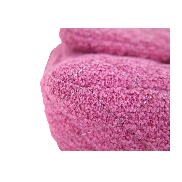 Chanel Reissue Pink Tweed Boucle Messenger Seasonal Sling Bag For Sale 1