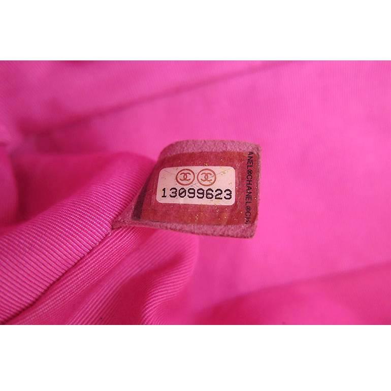 Chanel Reissue Pink Tweed Boucle Messenger Seasonal Sling Bag For Sale 3