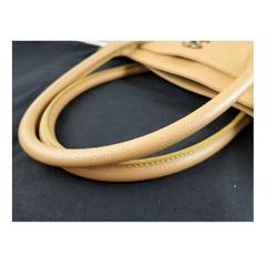 Chanel Jumbo Beige Caviar Leather Cerf Executive Tote Bag