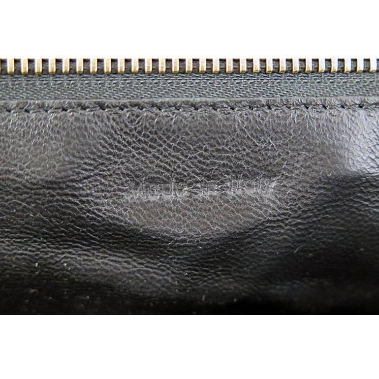 Women's Celine Mini Black Leather & Tartan Tweed Fall Winter Luggage Tote For Sale