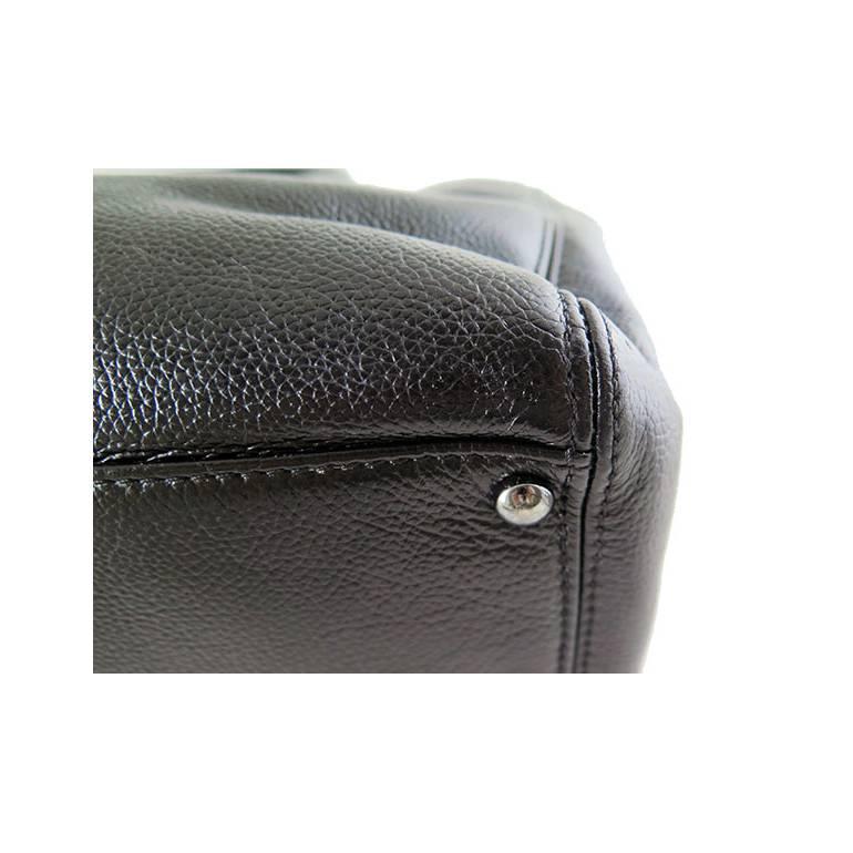 Chanel Jumbo Black Reissue Executive Cerf Tote Shoulder Bag For Sale 5