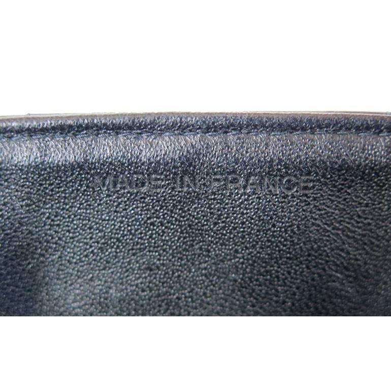 Chanel Gripoix Black Lambskin East West Evening Clutch Bag - Rare 2