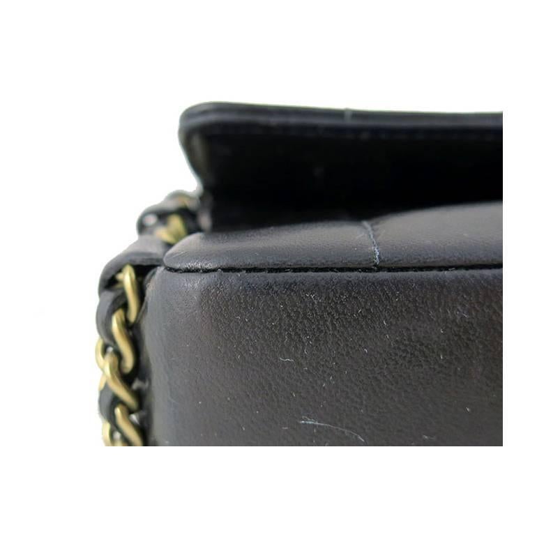 Chanel Gripoix Black Lambskin East West Evening Clutch Bag - Rare 3