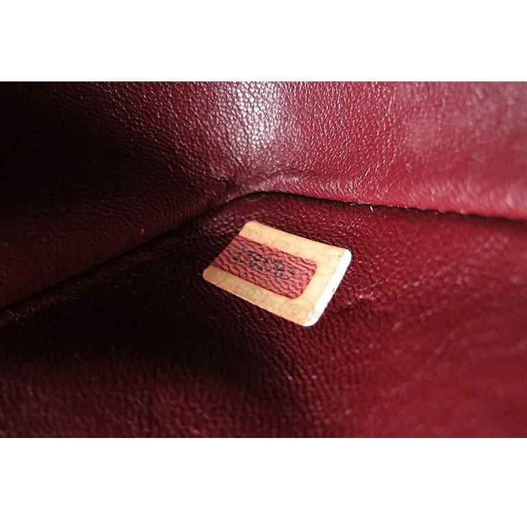 Chanel Black Lambskin Medium 2.55 Classic Thick Flap Bag For Sale 5