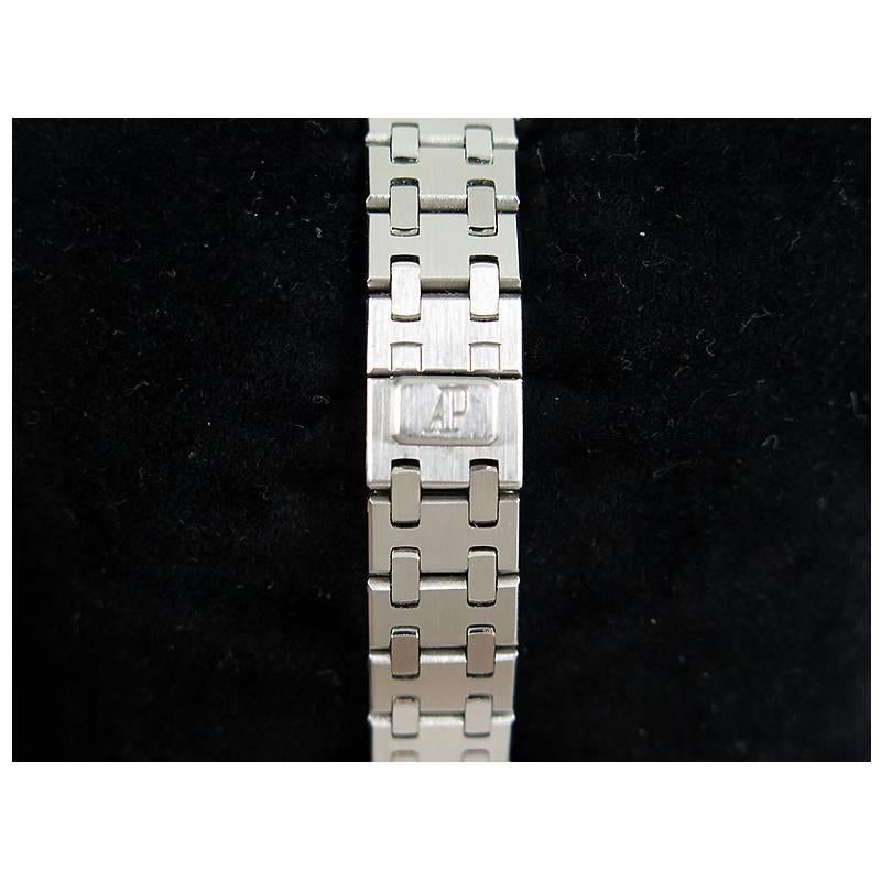 Audemars Piguet Ladies Royal Oak Stainless Steel Quartz Wristwatch For Sale 1