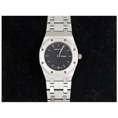 Audemars Piguet Ladies Royal Oak Stainless Steel Quartz Wristwatch