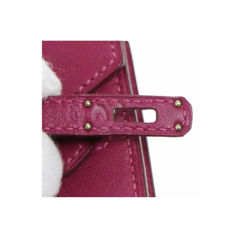 Hermes Micro Mini Tiny Birkin Tosca Swift Leather  For Sale 1