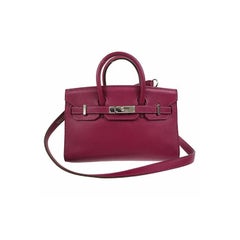 Hermes Micro Mini Tiny Birkin Tosca Swift Cuir 