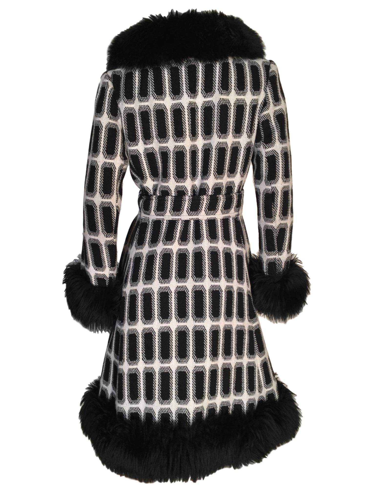 afgan coat black