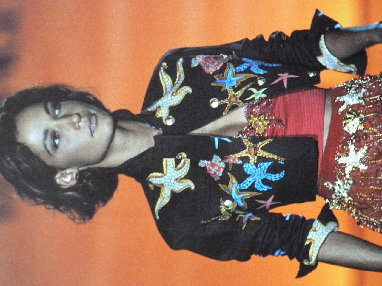 Gianni Versace Seashell Printed Jacket Spring 1992