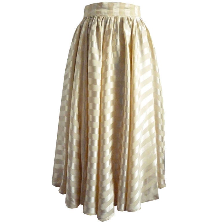 Rare Biba Silk Skirt 1970's For Sale
