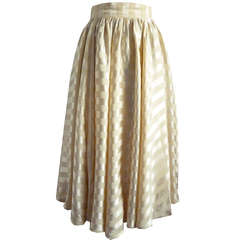 Rare Biba Silk Skirt 1970's