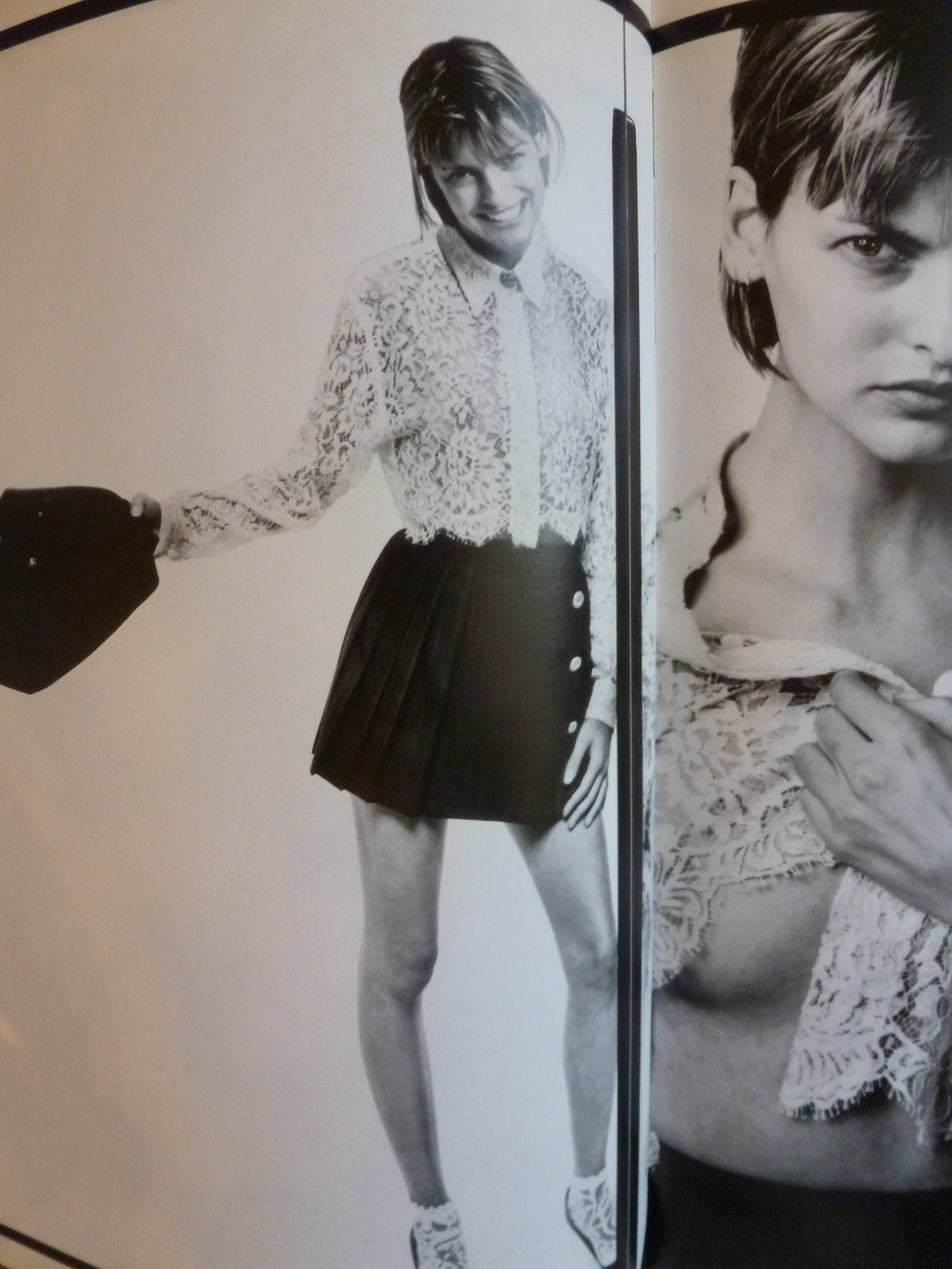 Iconic Gianni Versace Lace Punk Blouse Spring 1994 In Excellent Condition For Sale In W1, GB