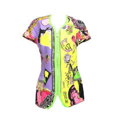 Gianni Versace Couture Opera Printed Jacket Spring/Summer 1992