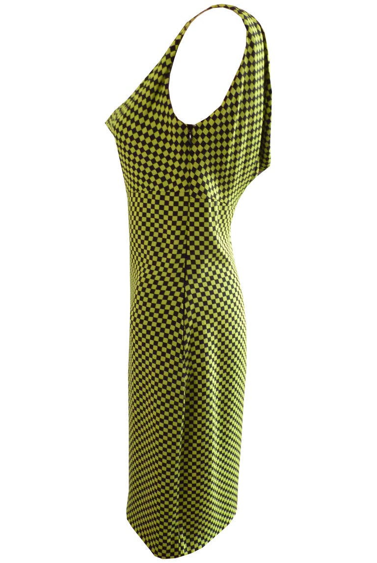 Gianni Versace Istante Silk Draped Dress Spring / Summer 1990 In Excellent Condition For Sale In W1, GB