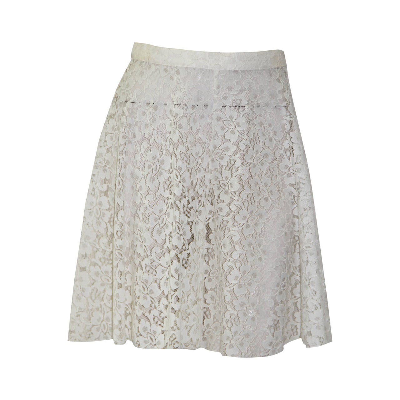Gianni Versace Punk Lace Short Culottes Spring 1994 For Sale