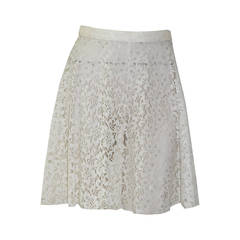 Gianni Versace Punk Lace Short Culottes Spring 1994