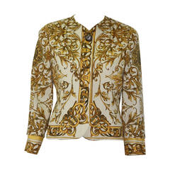 Gianni Versace Baroque Printed Jacket Spring 1992