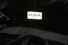 Azzedine Alaia Fitted Velvet Jacket 1980's