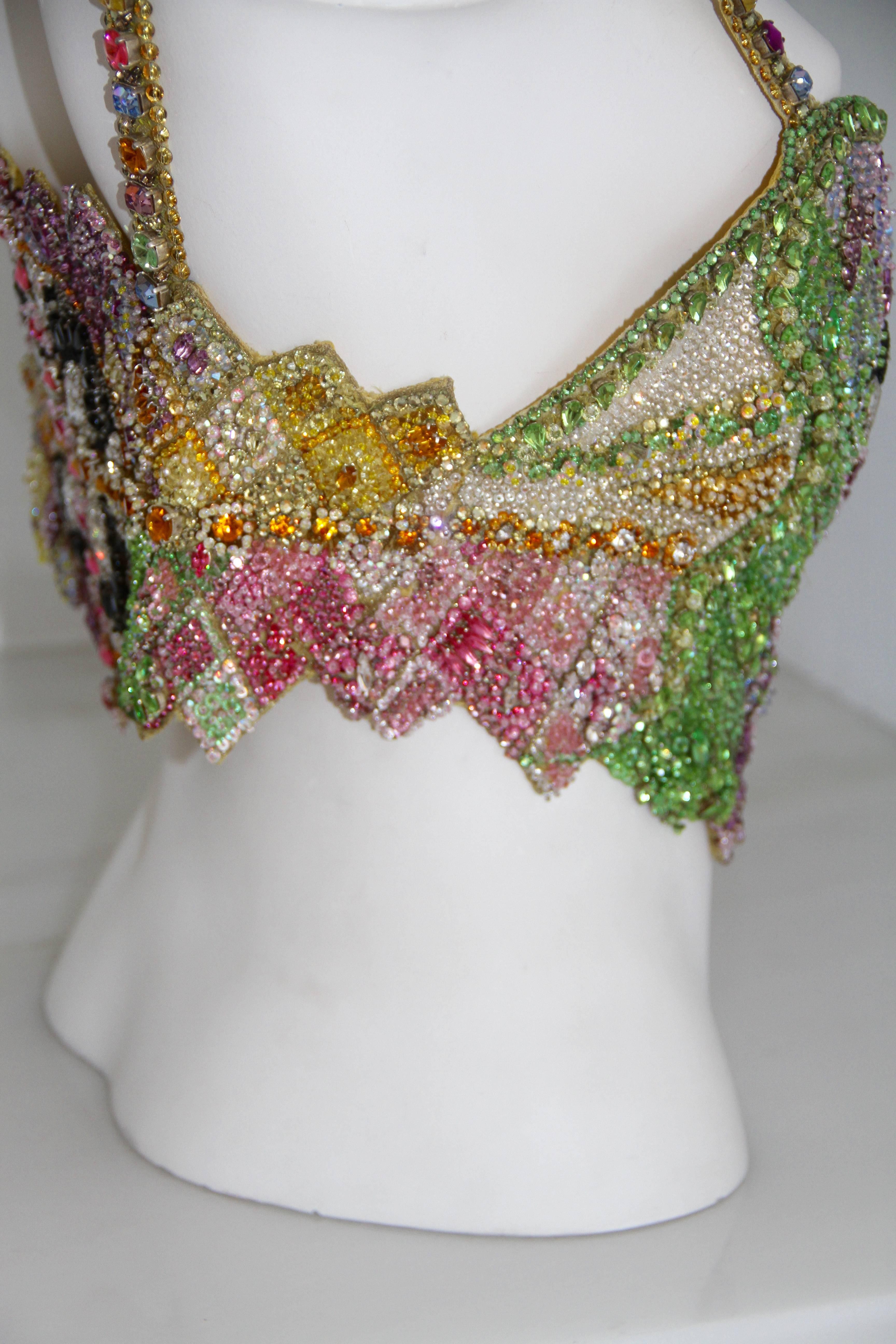 Museum Quality Atelier Versace Adele Bloch-Bauer Bustier Spring 1991 In New Condition For Sale In W1, GB