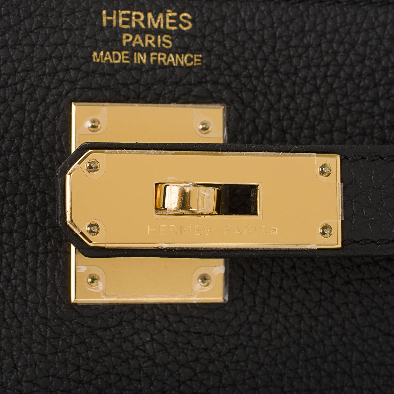 Hermes Black Togo Kelly 35cm Gold Hardware 1