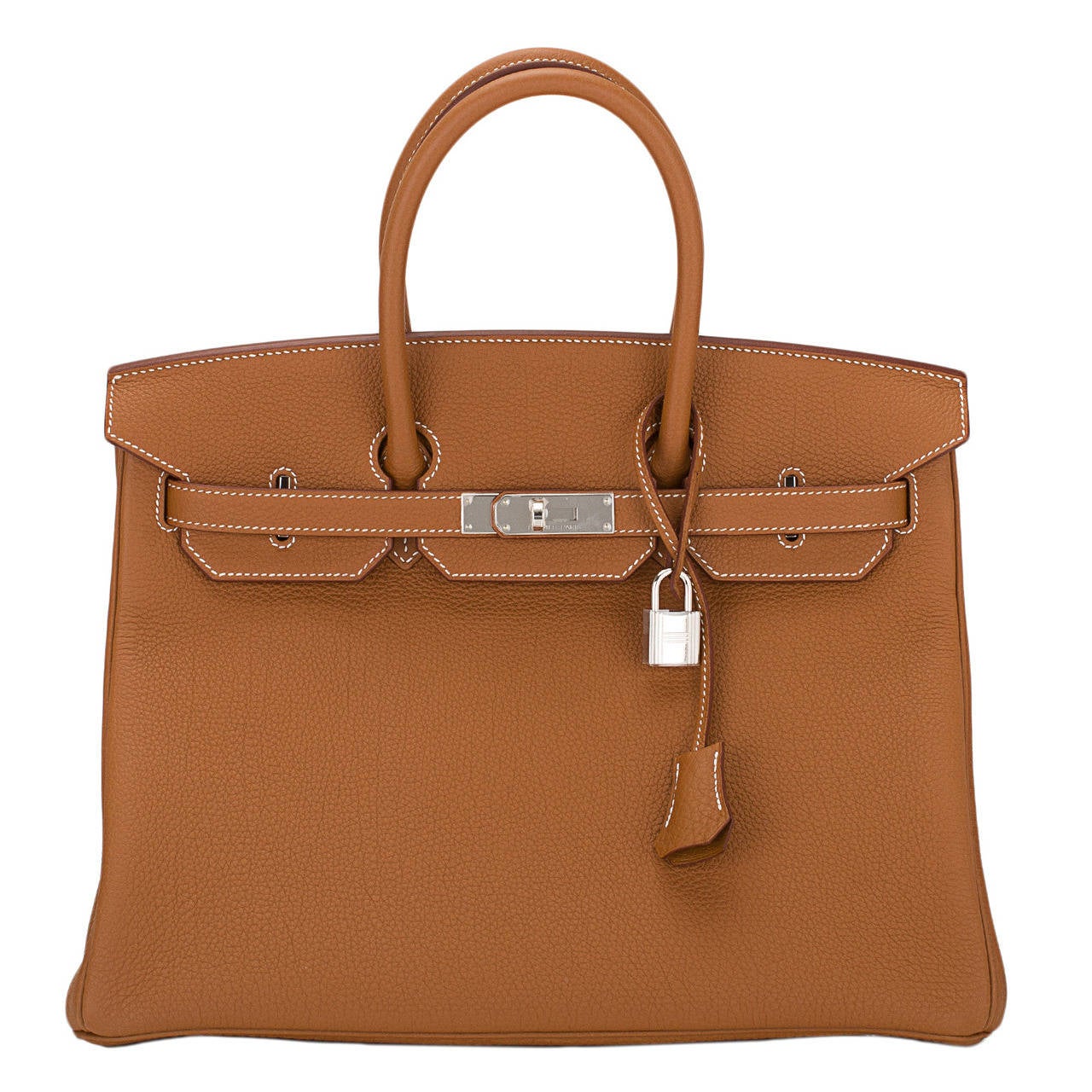 Hermes Gold Togo Birkin 35cm Palladium Hardware