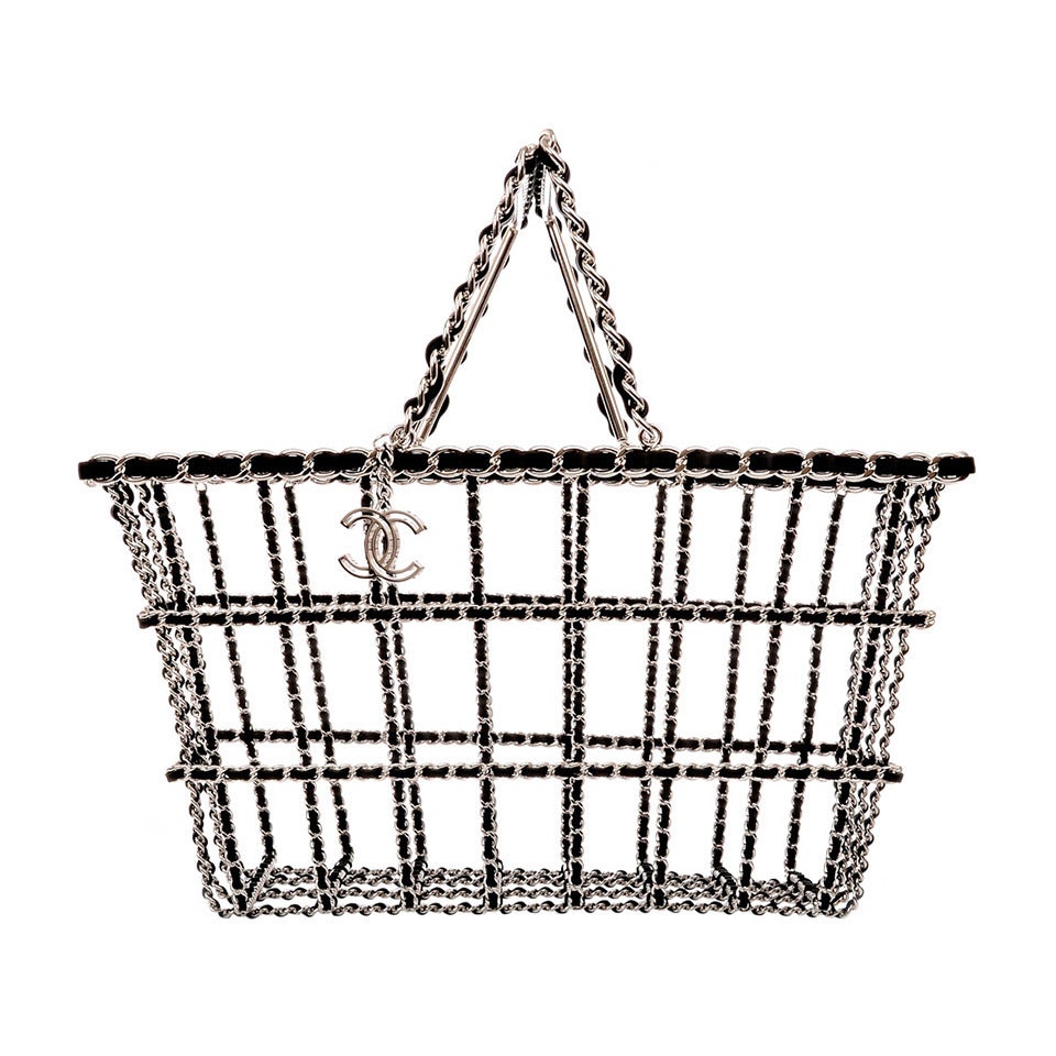 Chanel Limited Edition Shopping Cart Basket