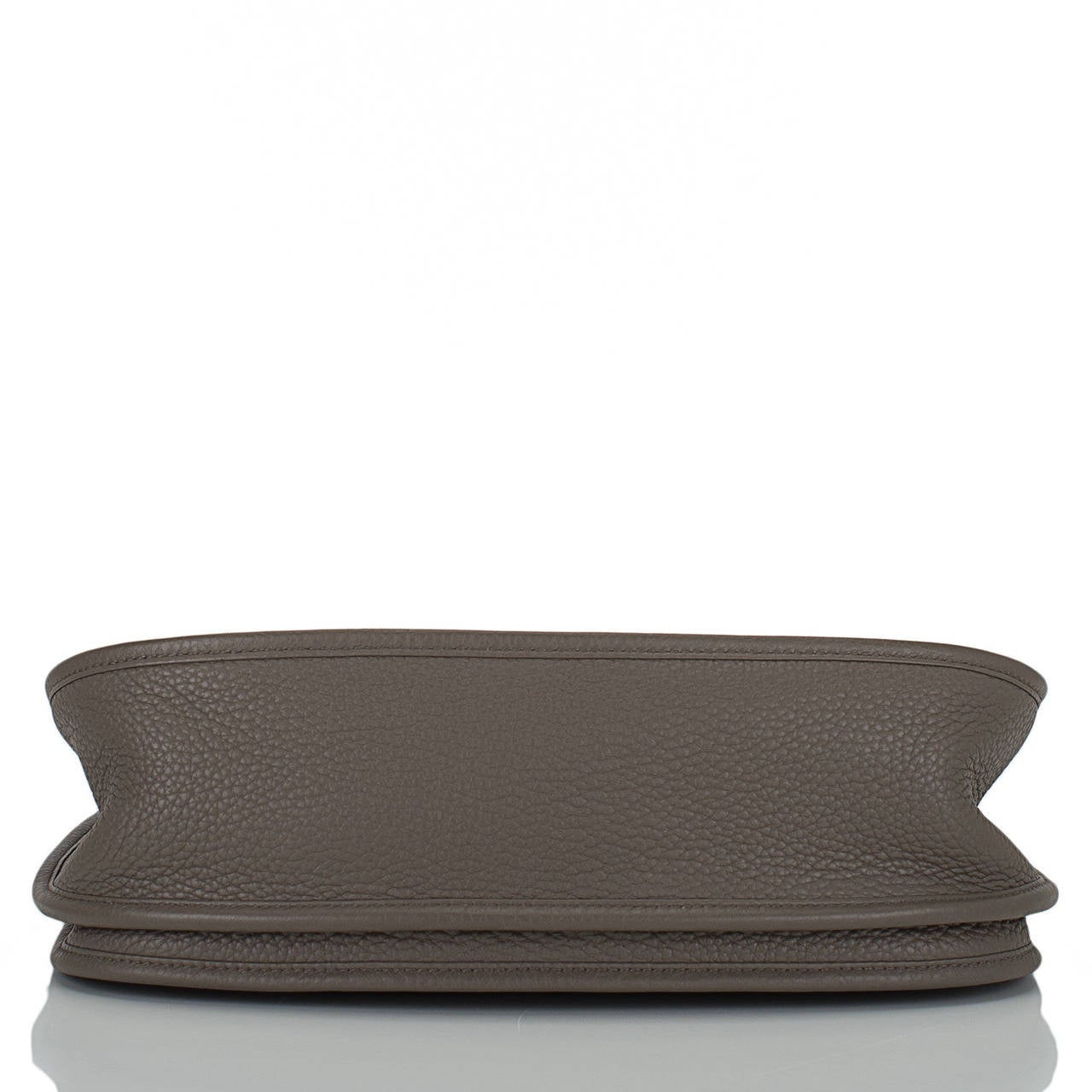 hermes women bags - Hermes Etain Clemence Evelyne III GM at 1stdibs