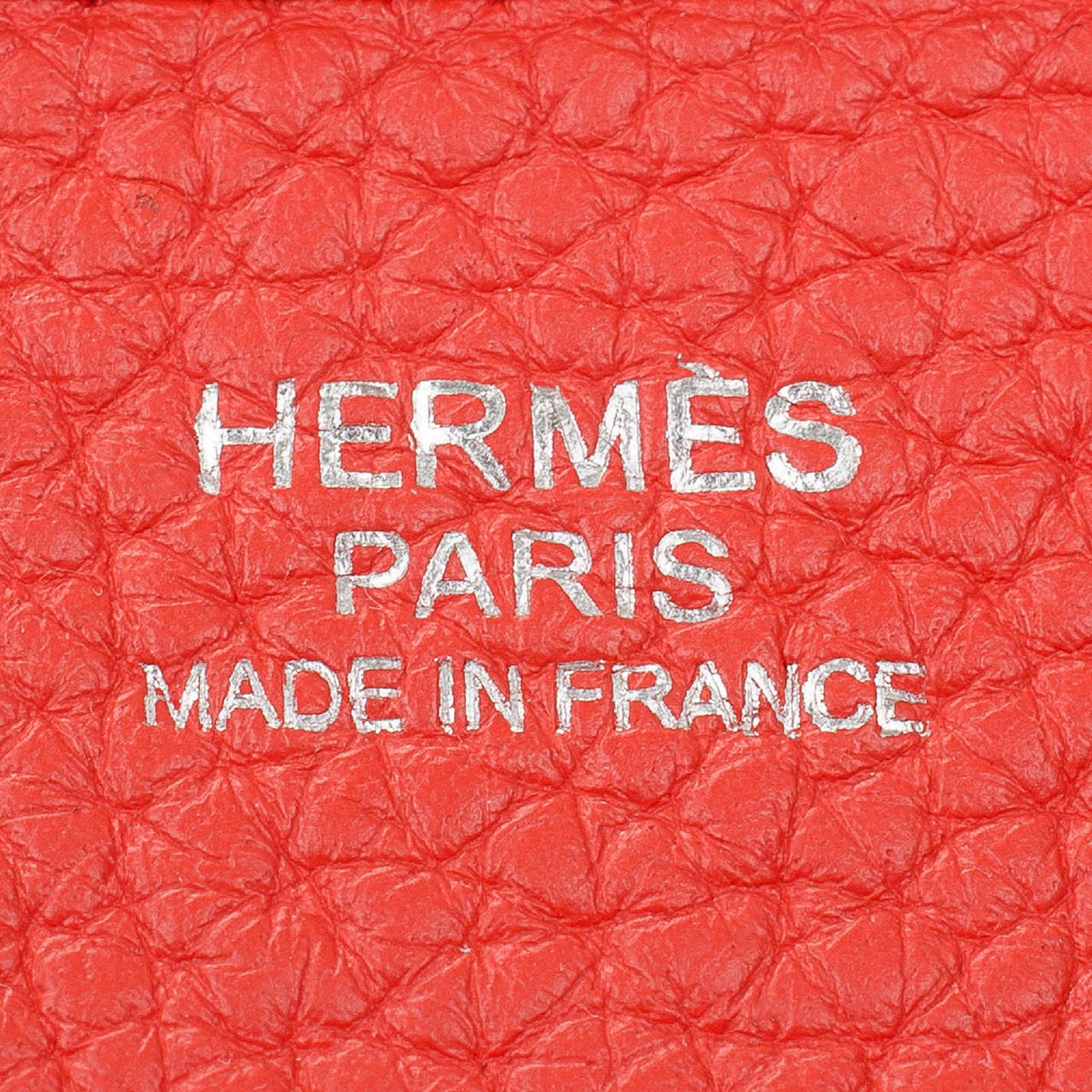 Hermes Rouge Pivoine Clemence Evelyne III PM 1