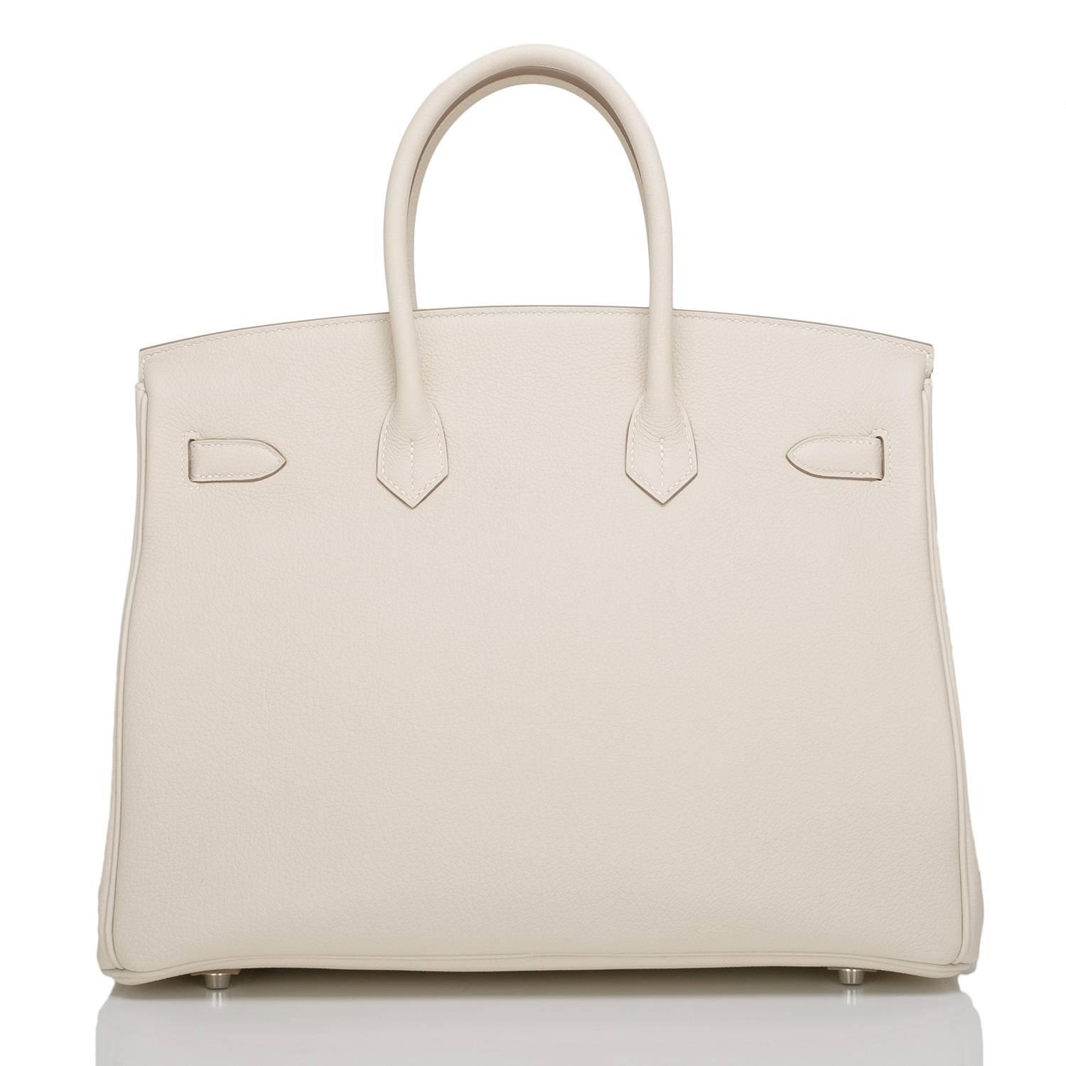 hermes craie togo birkin 35cm palladium hardware 1  