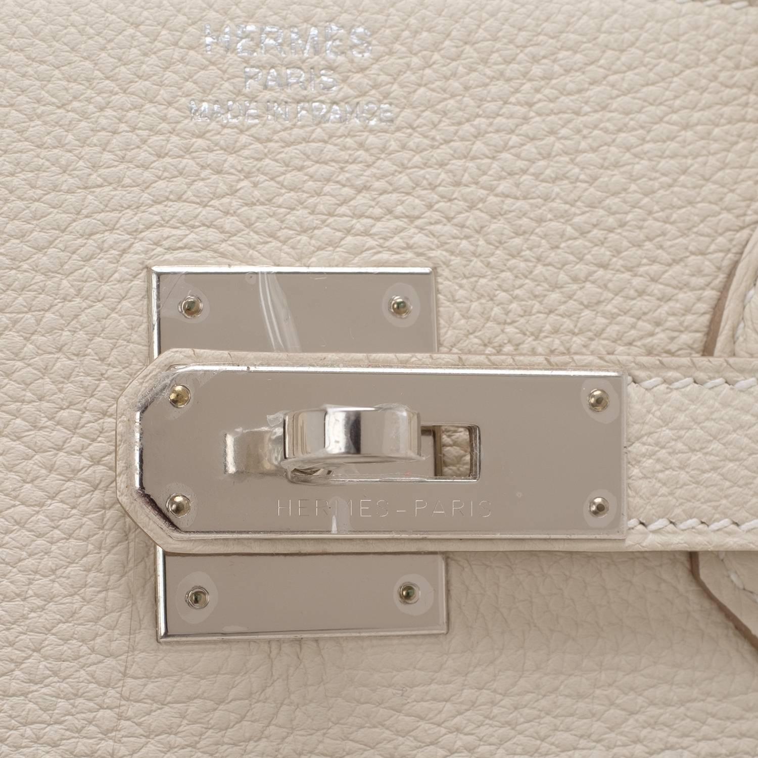 birkin shoulder hermes - hermes glycine leather birkin 35cm palladium hardware tote bag