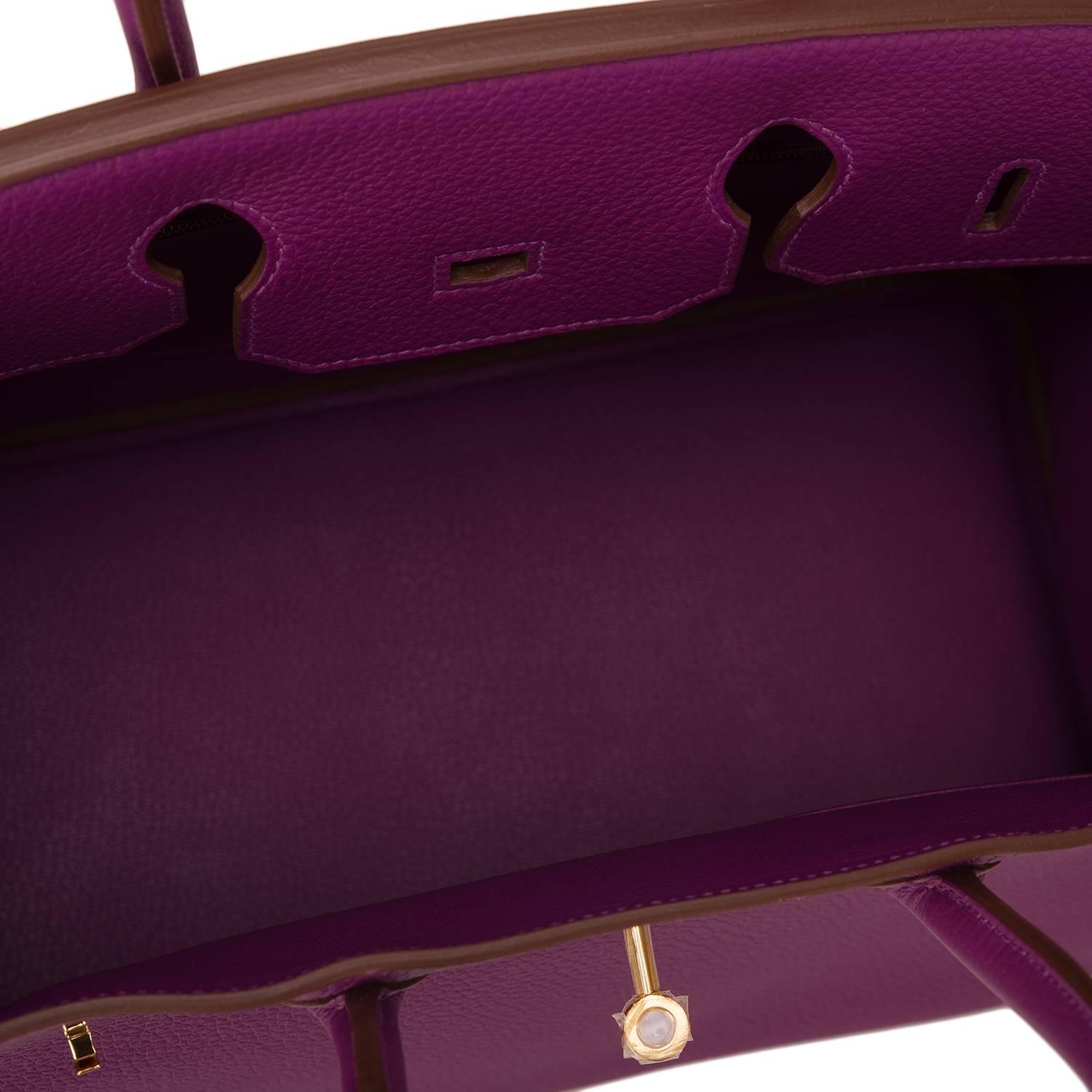 Hermes Anemone Togo Birkin 35cm Gold Hardware For Sale at 1stdibs  