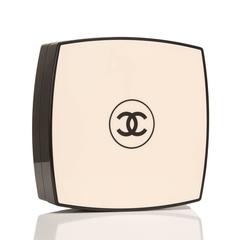 Chanel White Compact Powder Minaudiere NEW