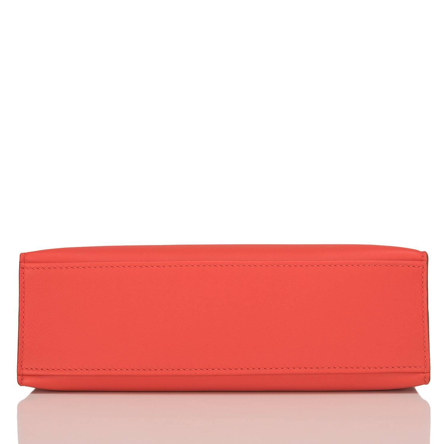 Hermes Capucine Swift Mini Kelly Pochette For Sale at 1stdibs  