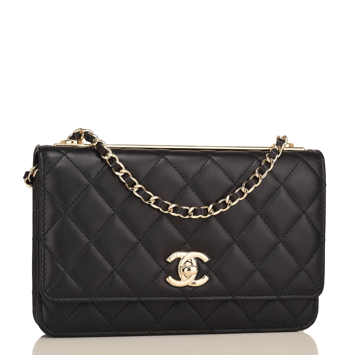 Excellent Condition Authentic Chanel I WOC Black Caviar Gold hardware from  Paris Rue De Cambon for Sale in Irvine, CA - OfferUp