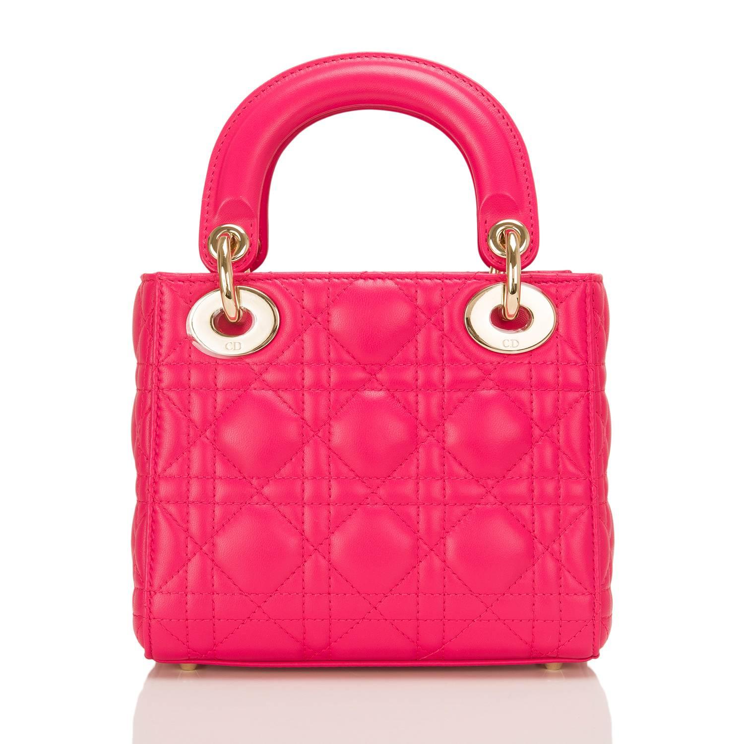 lady dior hot pink