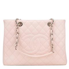 Chanel Pink Caviar Grand Shopping Tote (GST)