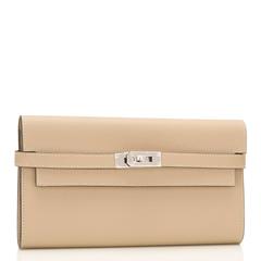Hermes Trench Epsom Kelly Long Wallet NEW