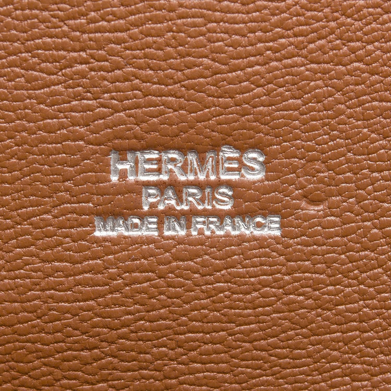 Hermes Wicker and Barenia Leather Kelly Picnic Bag 35cm Palladium Hardware 1