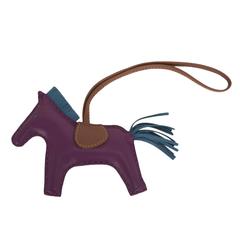 Hermes Anemone Horse Rodeo Bag Charm MM