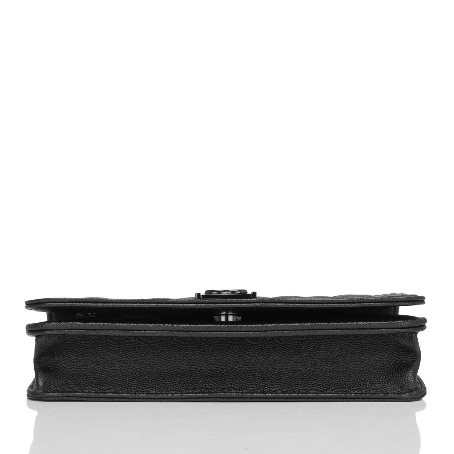 chanel so black boy bag