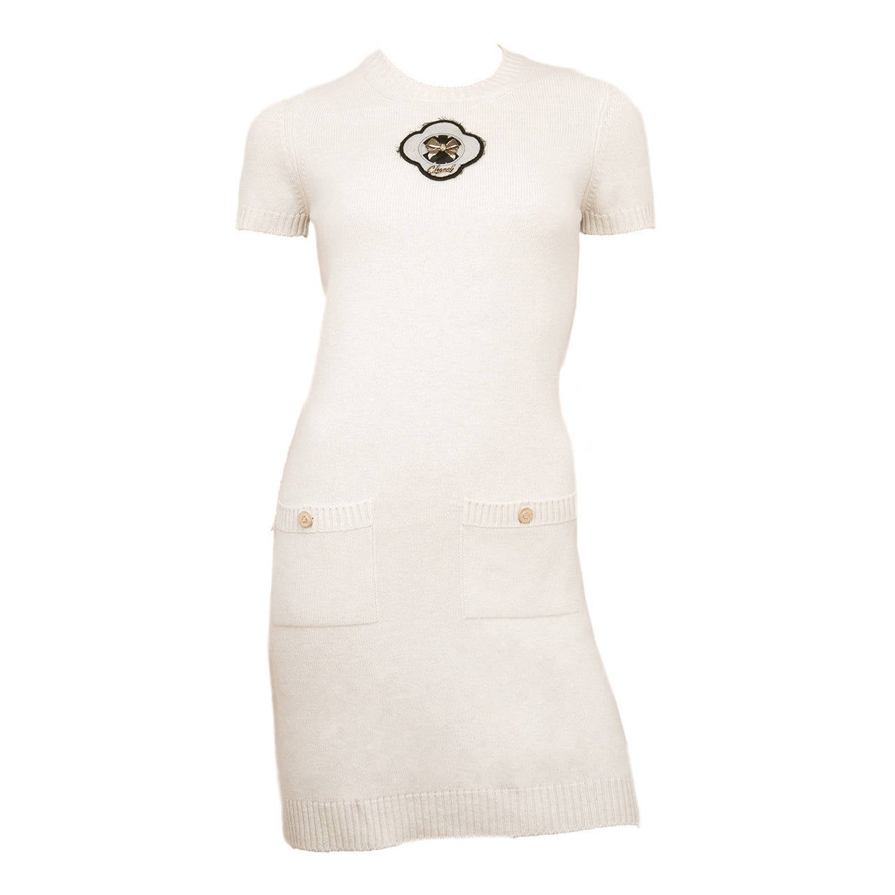 Chanel Dress 34 - 12 For Sale on 1stDibs | chanel tight dress